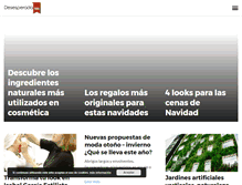 Tablet Screenshot of desesperada.org